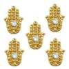 10PCS Alloy Nail Charms Egyptian Pharaoh Nail Art Decorations Cleopatra Nail Art Charms for Nail Art Design Acrylic Nail