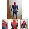 Prodyšný Pohodlný Spiderman Zentai Oblek Pro Dospělé Halloweenský Kostým
