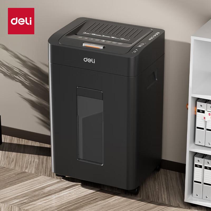 

Deli G6 120-Sheet Automatic Office Paper Shredder CN plug (adapter included)
