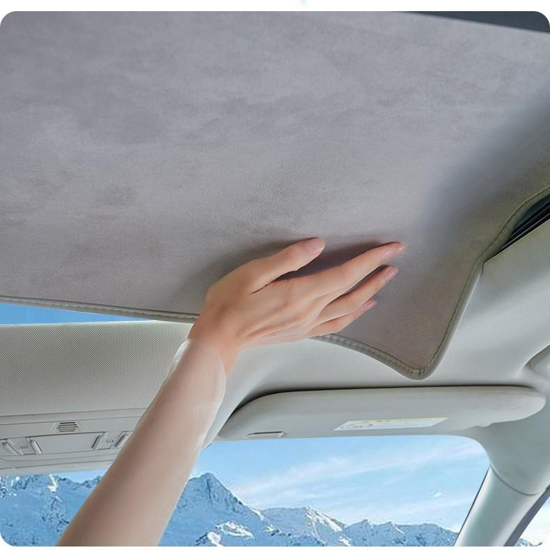 Tesla Sunroof Electrostatic Sunshade - Car Roof Heat Insulating Canopy