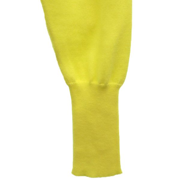 5PROGRESS made in Italy Wappen Long sleeve sweater L yellow knit Women Used