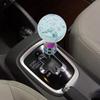 Universal Crystal Acrylic Gear Shifter Knob With 3 Adapters Ergonomic Design For Manual Automatic Transmission Vehicles