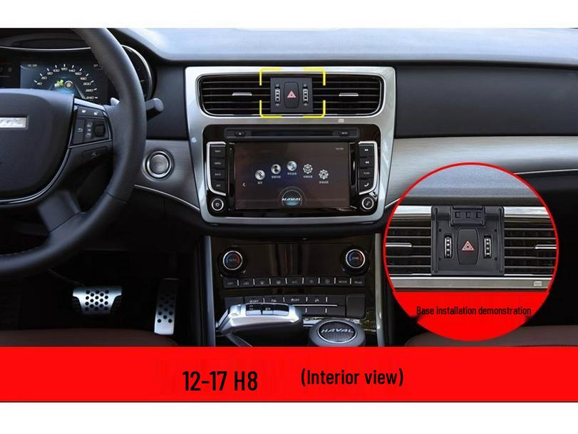 Haval H6 Coupe/F7X/H5/H7 Car Phone Navigation Bracket for Third Gen Vehicles