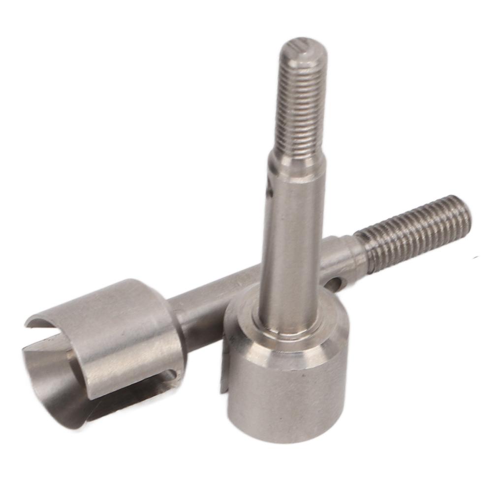 Rear Drive Shaft Solid Axle RC Stainless Steel Rear Axle Drive Shaft Suitable for Remote Control Enthusiasts