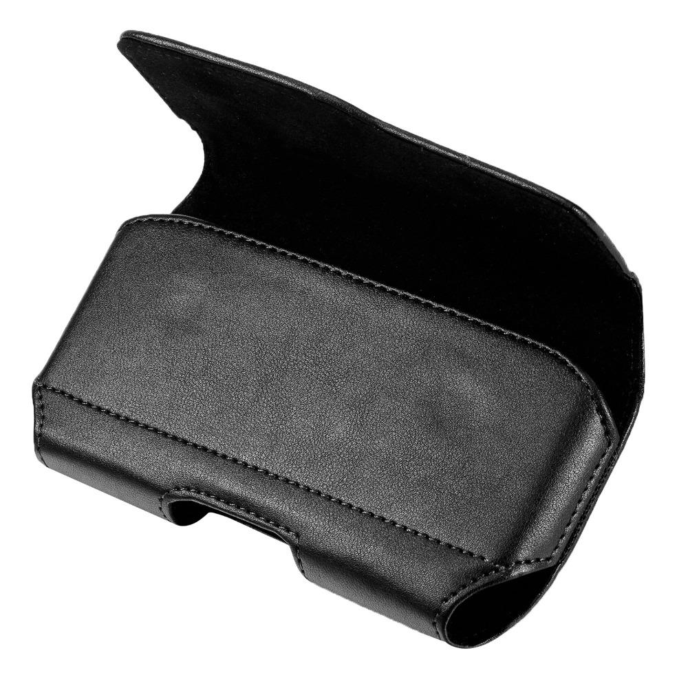 Moderne Handytasche Handyhalter Leder Gürtelclip Hüfttasche für 3,5-6,3 Zoll Mobiltelefone iphone /Samsung