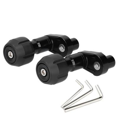 MAKGAGAAI Frame Slider Engine Slider Fairing Guard for Ninja400 Ninja250 Aluminum and POM Anti-Tip Black