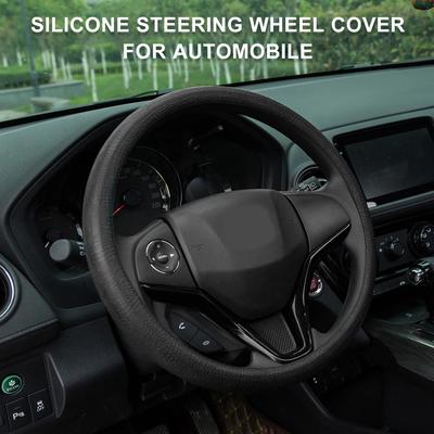 Auto Lenkradbezug Silikon Rutschfest Lenkradschutz für 27-42CM Car Styling Auto Innendekorationszubehör