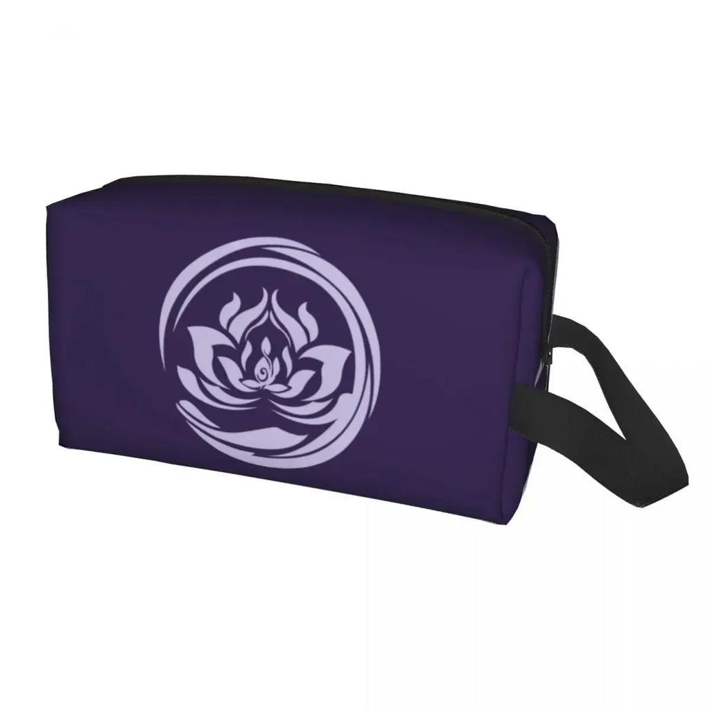 Logo Sekty Gusu Lan Kosmetyczka Kobiety Podróżny Organizer na Kosmetyki Moda The Untamed Wei Wuxian Przechowywanie Torby na Przybory Toaletowe