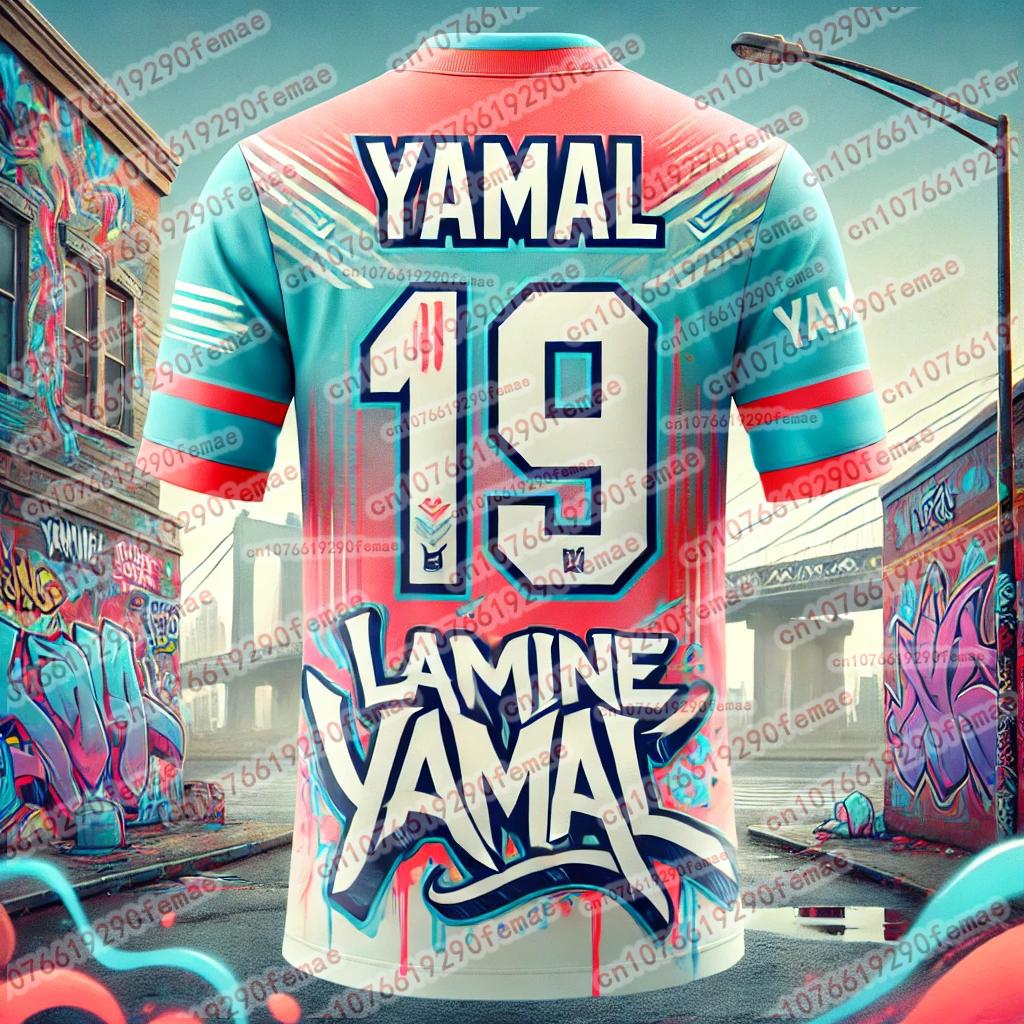 Latest fashion printed fan commemorative edition sports T-shirt, outdoor competition training breathable jersey