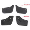 Car Mud Flaps TPE Black Car Mud Flaps Suitable for Tesla Model Y -
