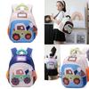 Toddler Kid Backpack With Car Design For Preschool School Use Featuring Soft Shoulder Straps