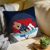 Cushion Cover Washed Linen Soft Breathable Decorative Case for Sofa Home Pillow cover DDinotaeng