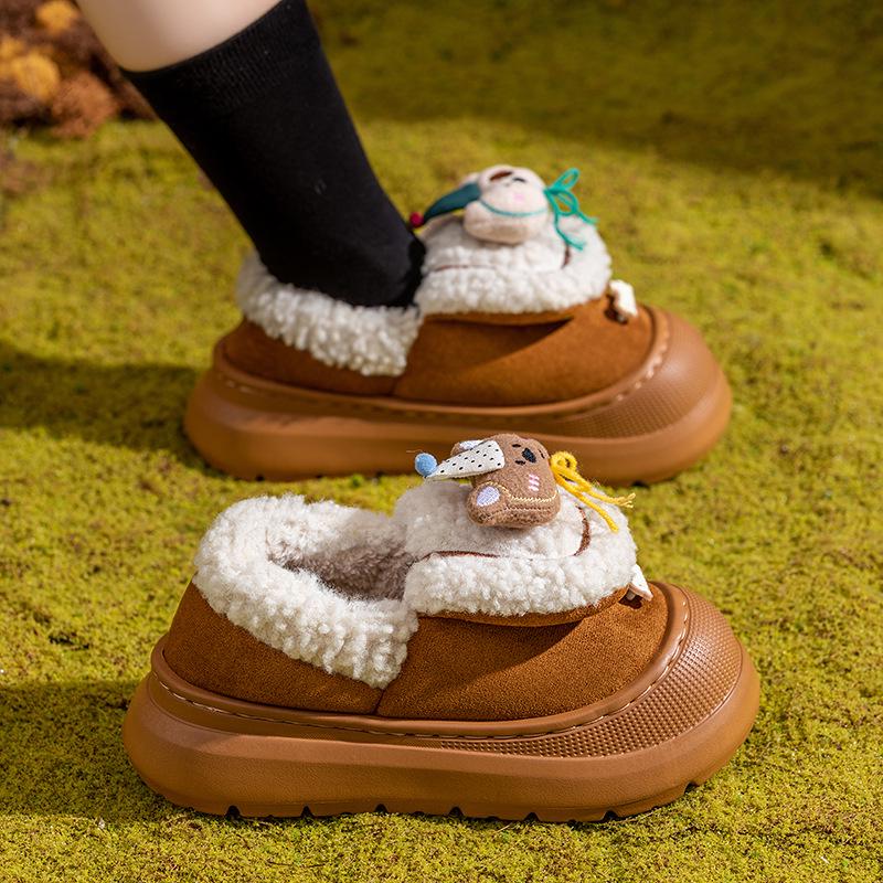 Damskie Zimowe Śniegowce 2024: Grubopodeszwowe, Podwyższające, Wysokie, Z Pluszem, Ciepłe Bawełniane Buty Męskie