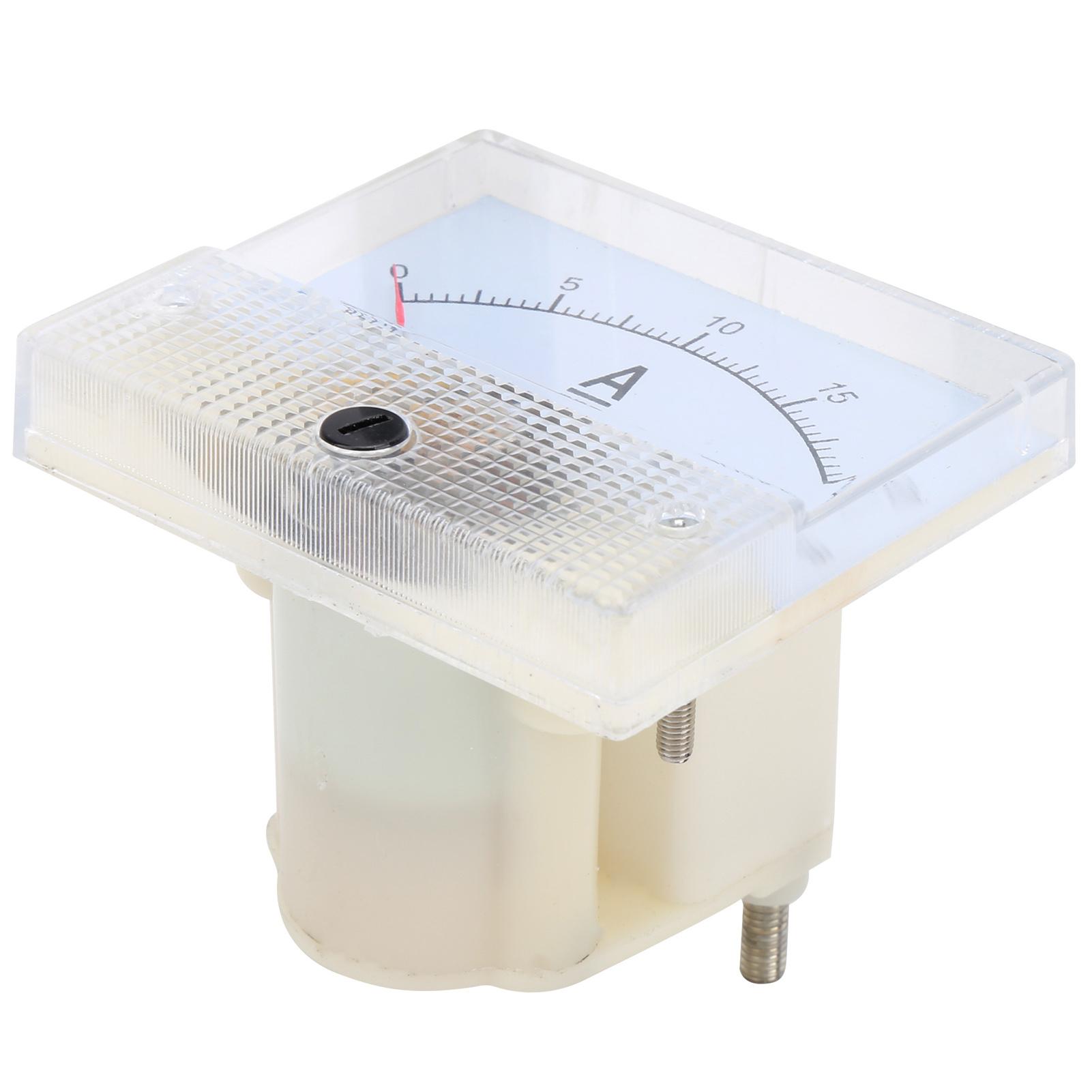 

85C1 DC 0 20A Pointer Ammeter Head Electrical Circuit Current Measuring Device Tool