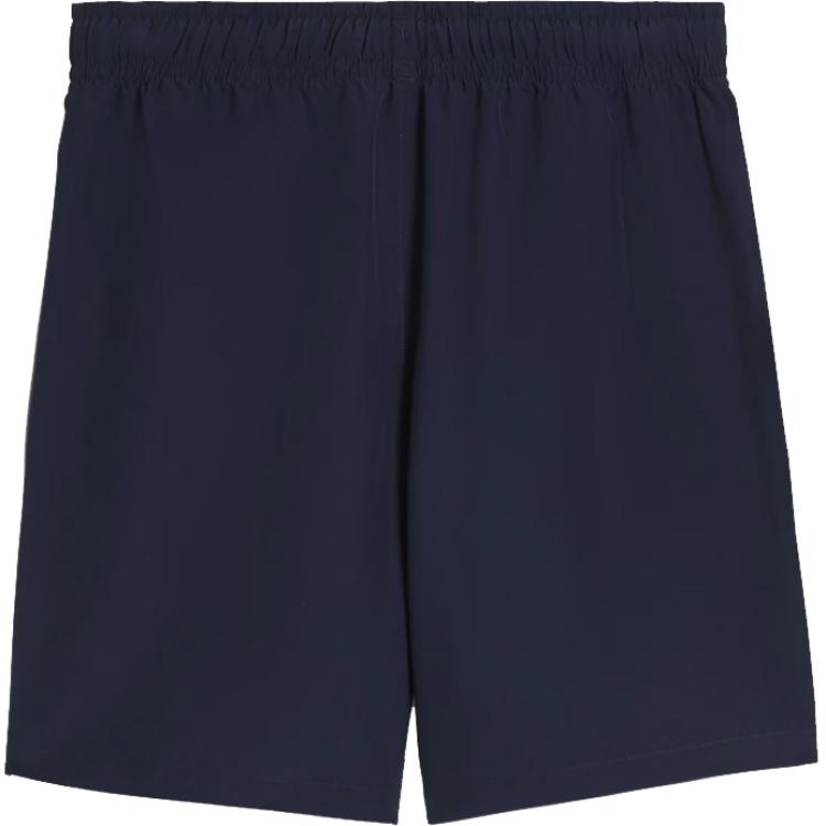 Puma Logo Print Mid Waist Casual Shorts Men Shorts Blue 779150-73