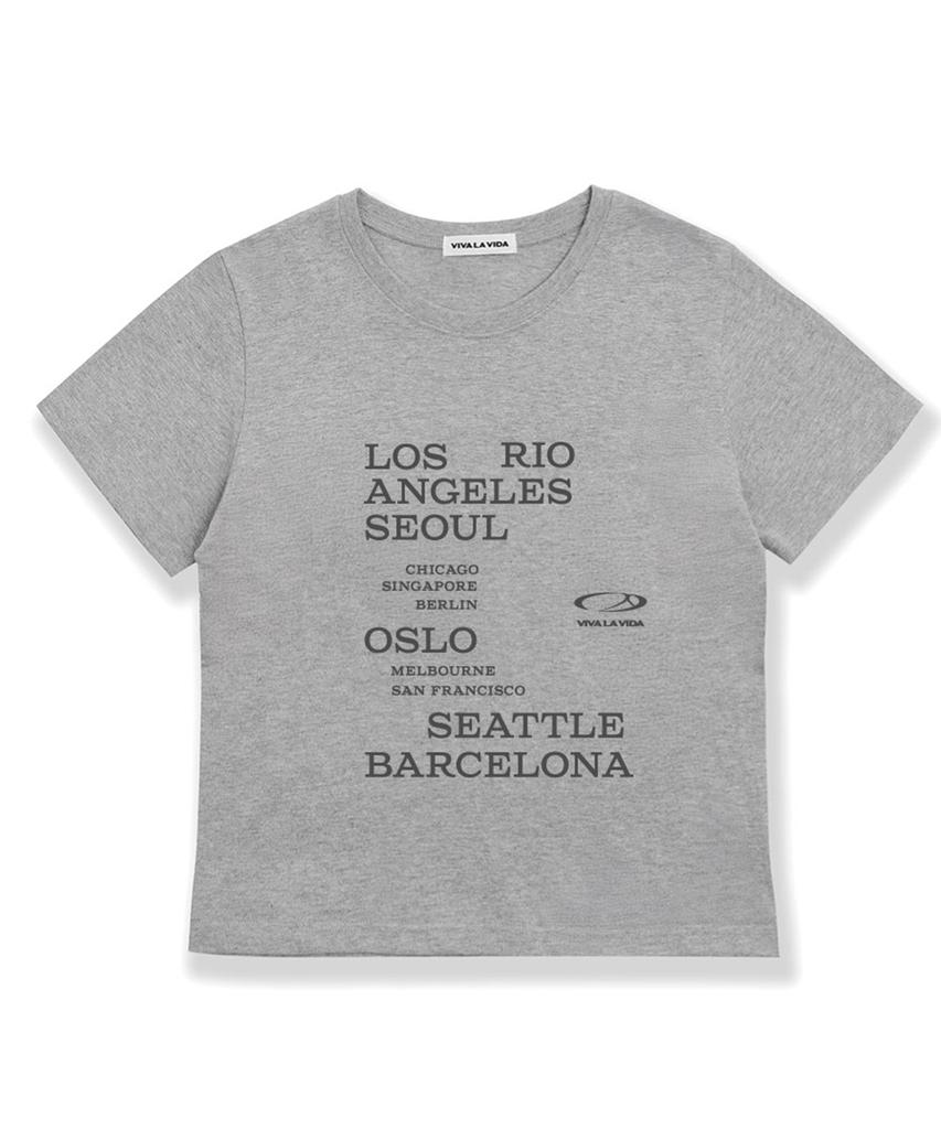 Bibalabida Rio Crop Short Sleeve T-Shirt