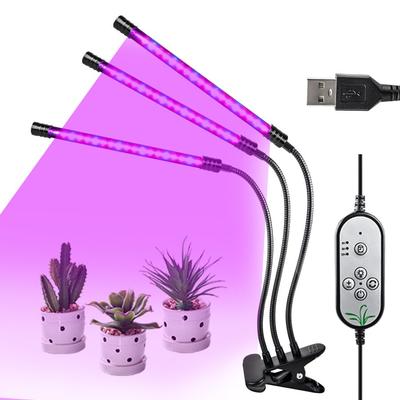 LED Büyümek Işık USB Phyto Lamba Tam Büyüme Spektrum Bahçecilik Phytolamp Kapalı Yetiştirme Bitki Çiçeklenme Için Kontrol Ile