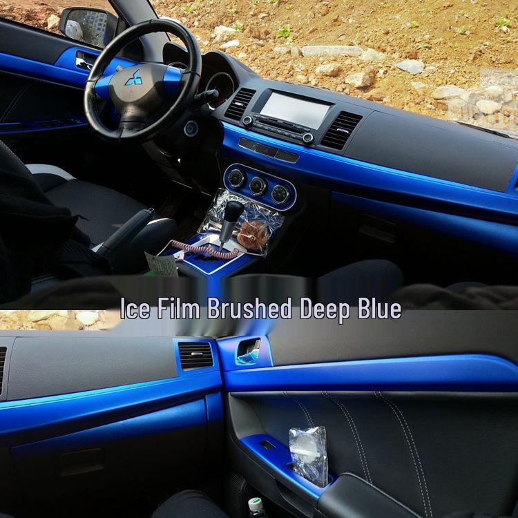 Lancer Interior Carbon Fiber Console & Shift Stickers