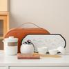 Luxe geschenkdoos Yanhe reis theeset outdoor kamperen high-end set draagbare express beker zakelijk printen