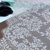 3m x 31.5cm French Chantilly Lace, Non-stretch Corded Eyelash Lace Fabric for Sewing, Bra, Underwear, Lingerie, Dress, Garment, Crafting