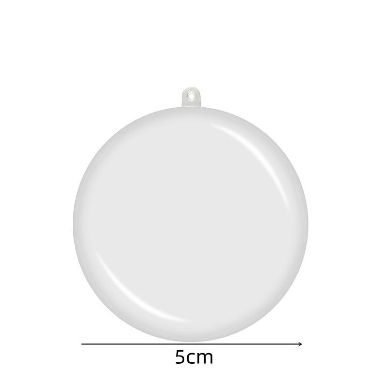 

5-12 см Прозрачный Рождественский Шар Прозрачный Наполняемый Шар Висячее Украшение на Рождественскую Елку Домашний Свадебный Декор Сделай Сам Рождественская Подарочная Коробка