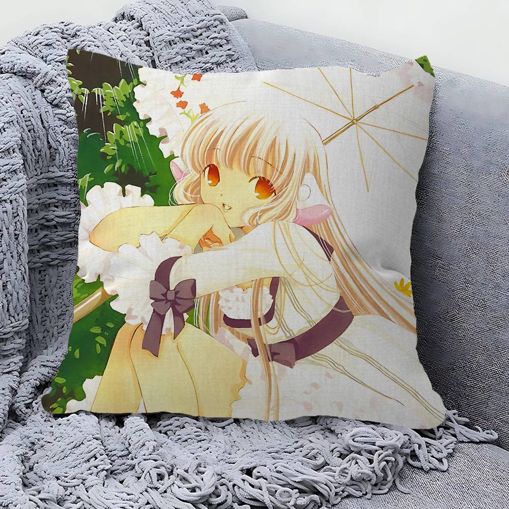 Chobits Anime Pillow Gifts Home Office Furnishings Bedroom Sofa Car Cushion Cover Case 45x45cm