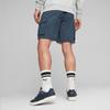 Puma MMQ Series Lightweight Utility Shorts Solid Color Straight Leg Sports Shorts Unisex Shorts Midnight-Blue 620363-16