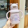 Childrens Insulated Sippy Cup With Straw And Handle For Kids And Babies