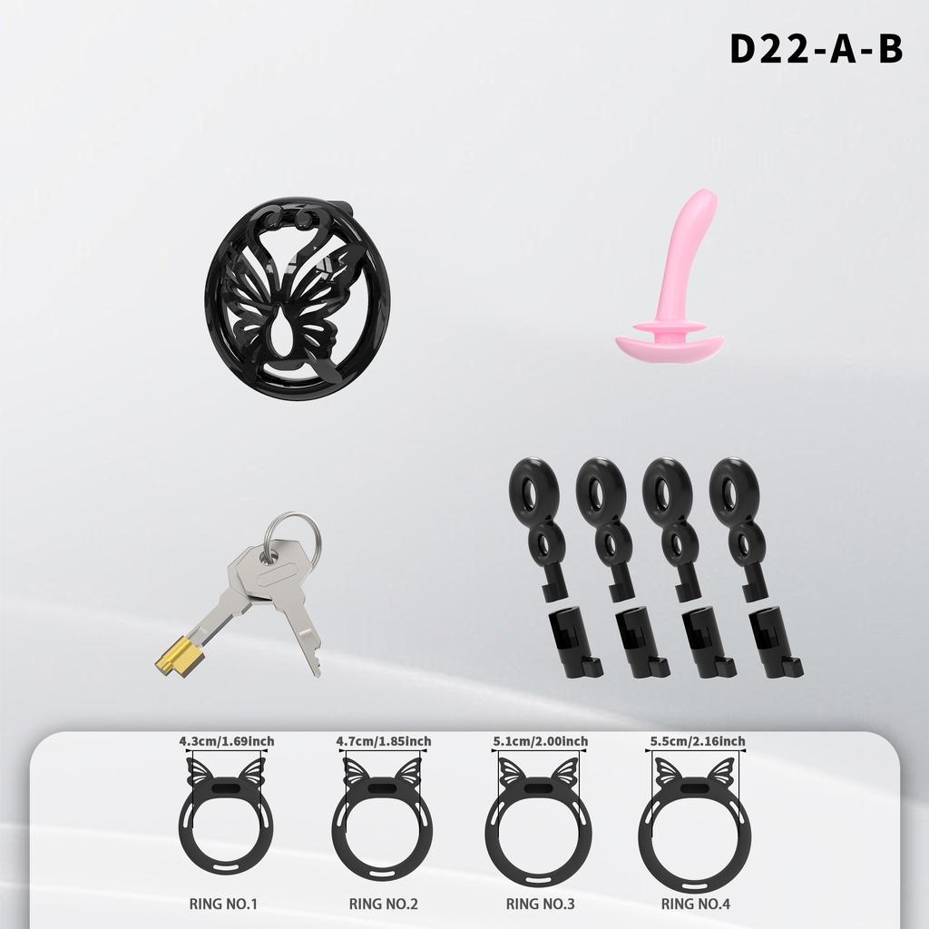Inverted Male Chastity Cages Pink Chastity Cage Lock Set Negative Sissy Cock Cages SM Bondage Fetish Sex Toys for Mens