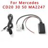 Bluetooth-compatible  Audio Adapter Aux MIC Cable W/ Microphone For Mercedes W245 W203 W209 High Quality Material