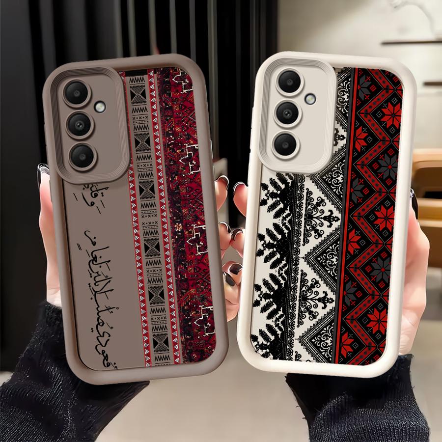 Case for Samsung Galaxy A56 A54 A24 A36 A21s A55 A35 A52 A25 A26 A22 A73 A32 Phone Cover Mandala Painting