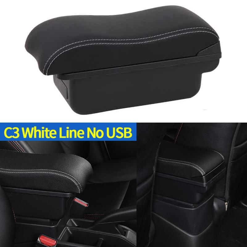 Armrest For Opel Corsa E For Corsa E 2014 2015 2016 2017 2018 2019 Interior center armrest storage box car accessories