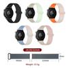 18/22mm Silicone Magnetic Strap Sporty Style Adjustable Easy Fit Strap Quick Release Comfortable Fit for Huawei Samsung Honor