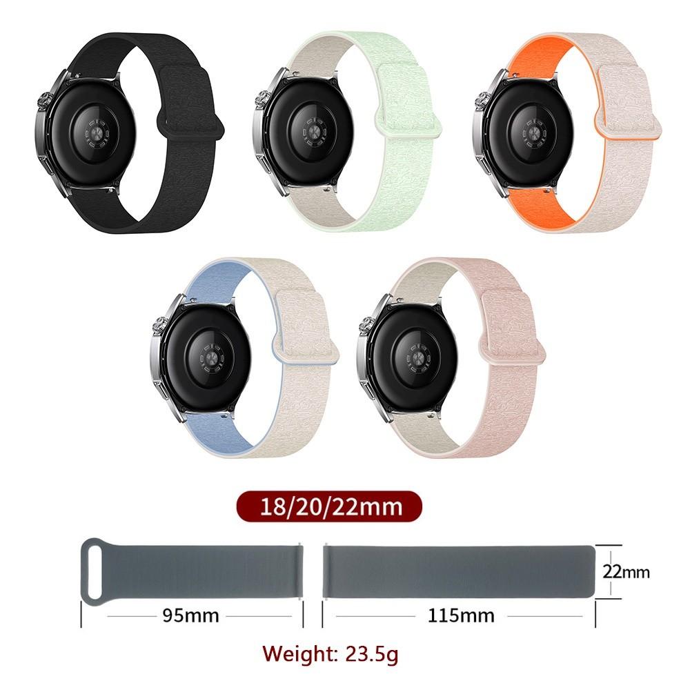 18/22mm Silicone Magnetic Strap Sporty Style Adjustable Easy Fit Strap Quick Release Comfortable Fit for Huawei Samsung Honor