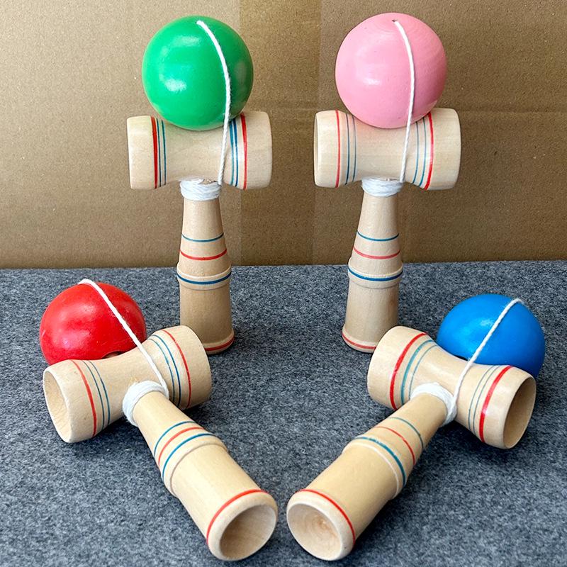 Kendama Jade Sword - Traditional Japanese Skill Toy for Beginners and Children
