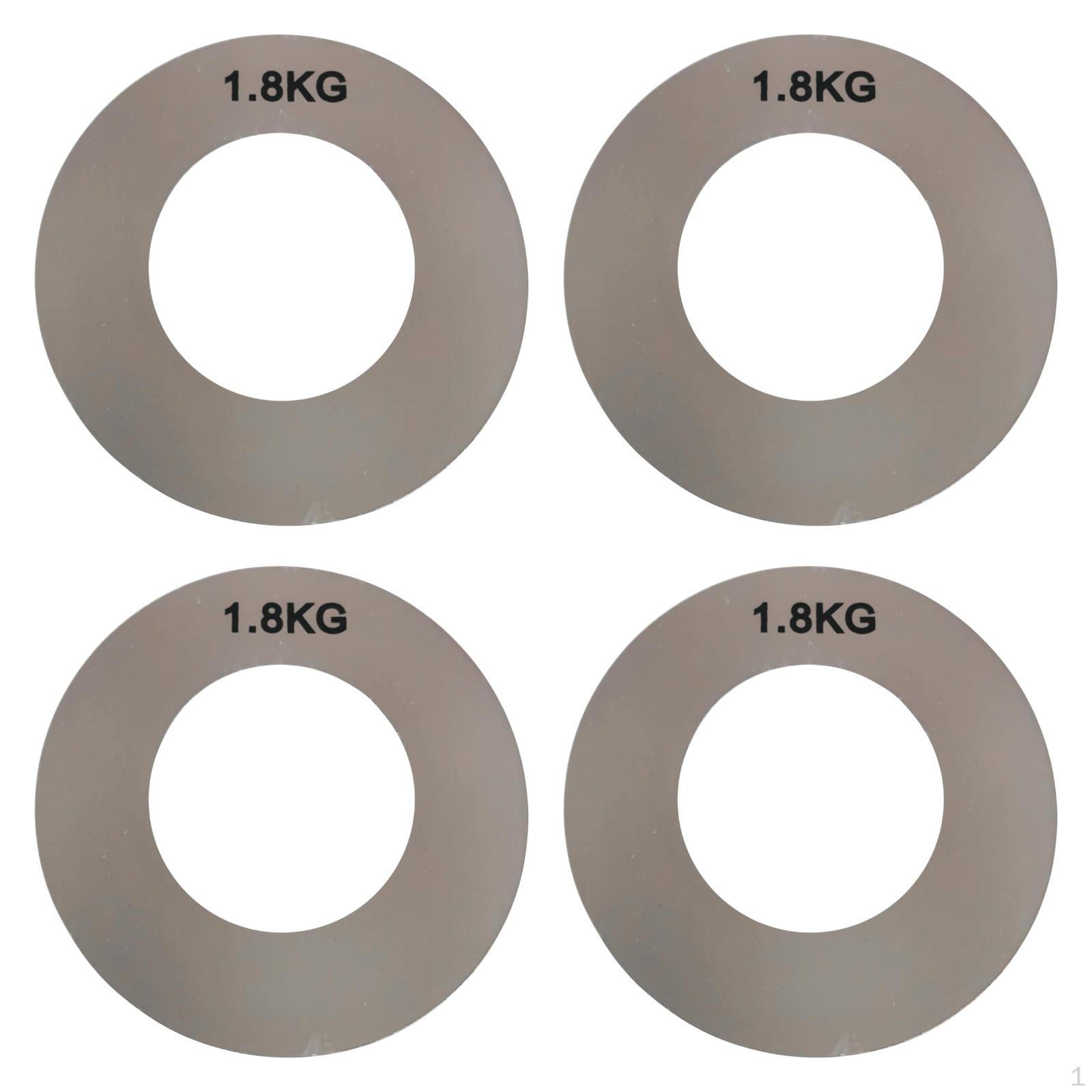 

4-компонентные наклейки для идентификации веса Docalas Тренажерное оборудование для 1.8Kg