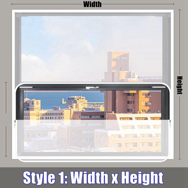 Winter  Window Curtain Keep Warm Transparent Film With Double Zipper Windproof Self-Adhesive Clear Soft Glass Shrink Heat Film