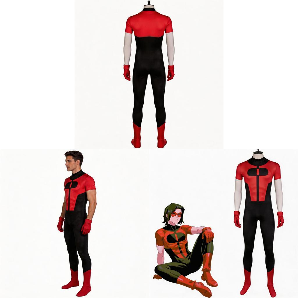 Costume Cosplay Invincible Kid Omniman Per Role Play di Anime e Giochi