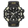 Timex Ufc Combat Quartz Analog Digital Black Dial Men S Watch Tw5m58300jt