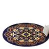 Retro Persian Style Round Area Rug Bohemian Floor Mat Living Room Bedroom Office Chair Sofa Coffee Table