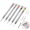 5pcs/set Steel Precision Screwdriver Phone Watch Slotted Flat Blade Repair Tools Portable Watch Tools Kit for Band Removal