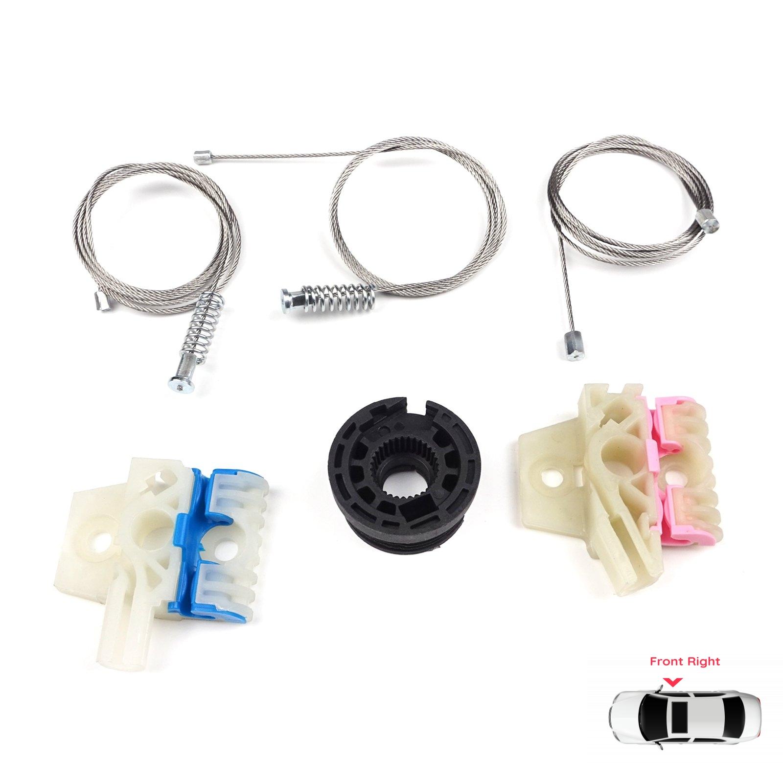

EWR5057 Electric Window Regulator Lifter Repair Kit Front Right for VW Golf MK6 A6 5K1 AJ5 Variant 2008-20014 5-Door 5K0837462