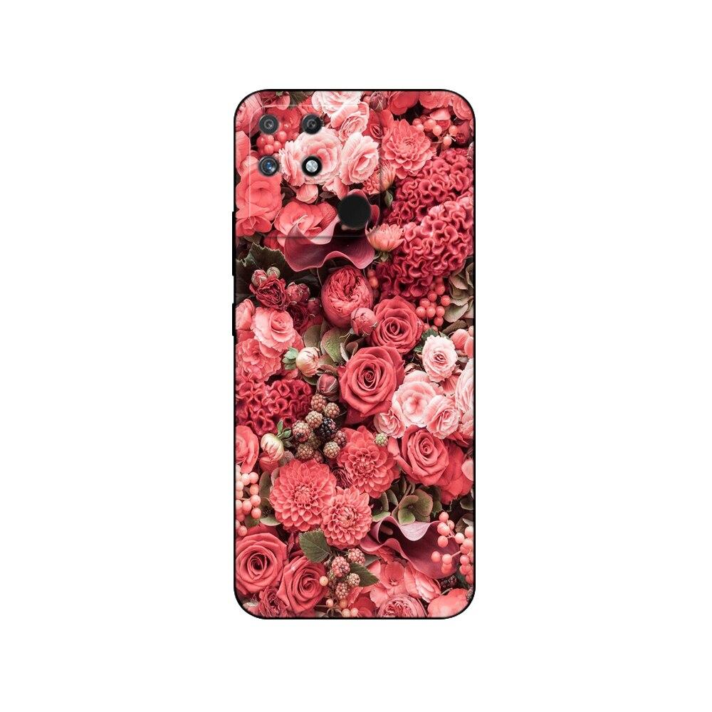 

For Realme Narzo 50A Case 6.5inch Silicon Back Cover For OPPO Realme Narzo50A 50 A Soft Case RMX3430 Phone Case black tpu case Realme Narzo 50A