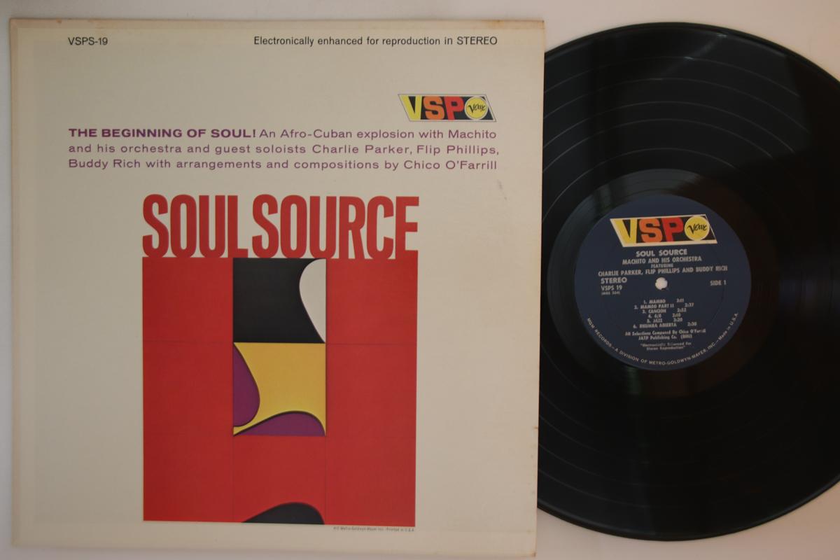 

LP Record MACHITO & HIS ORCHESTRA - Soul Source VSPS19 VSP US Jazz Used