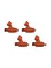 4PC EAT080 Fuel Injectors 60E-13761-20-00 For Yamaha 1100 2012-2015