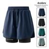 2026 Dual-Layer Men's Shorts: Sports, Running, Beach, Fitness