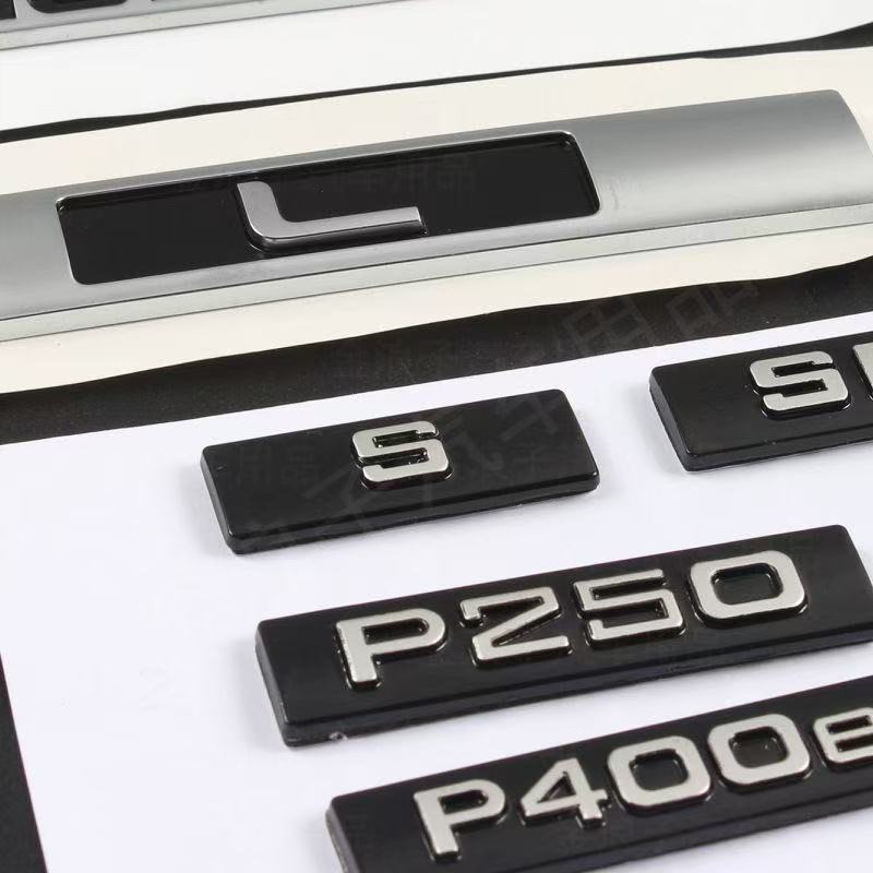 For Land Rover Range Rover Velar Emblem P250 S P340 P380 HSE Rear Trunk Badge VELAR Letter Sticker XS3