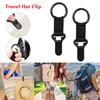 Multi-purpose Portable Travel Hat Clip Hands Free Anti-lost Hat Hanging Hook Clip On Storage Hook for Travel On Bag