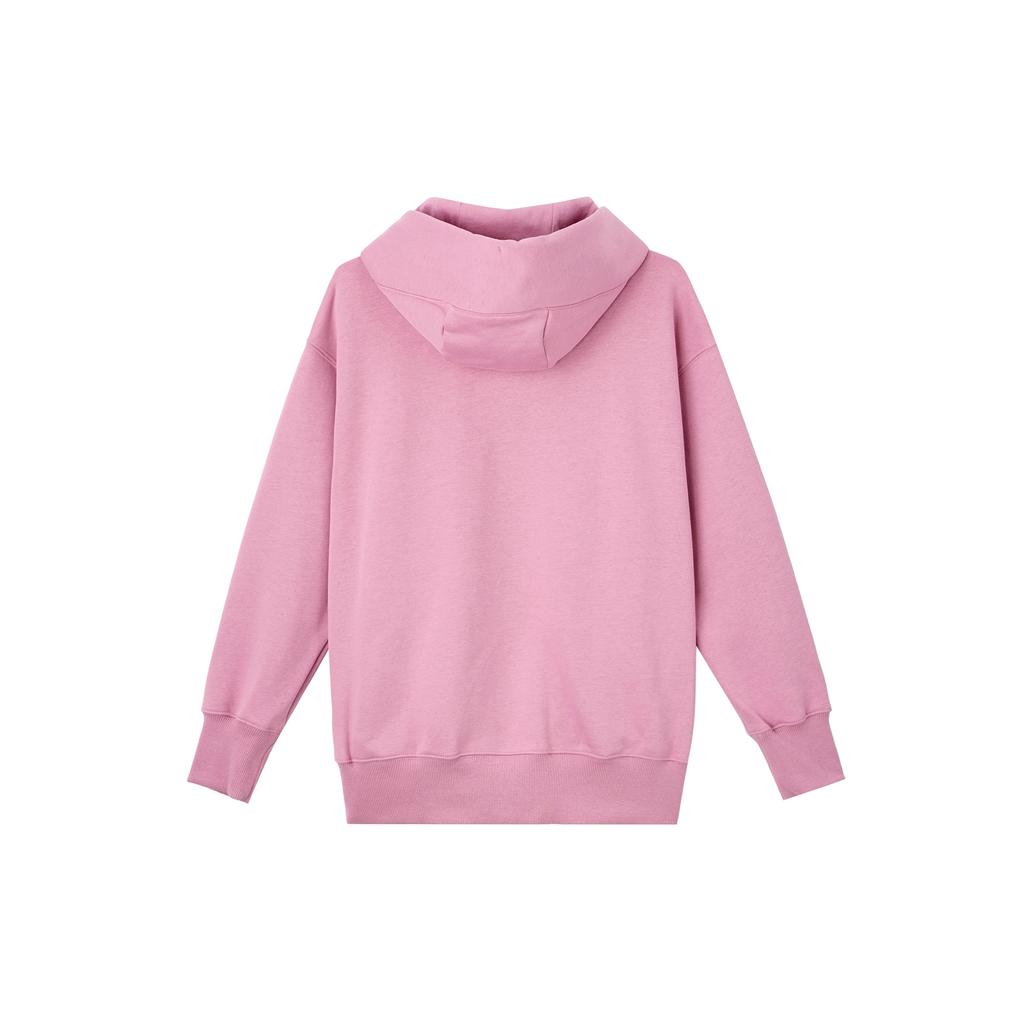 Nike Sportbekleidung Phoenix Fleecegefüttert Bequemes Kapuzenpullover mit langen Ärmeln Damen Element Pink/Segelweiß DQ5759-699
