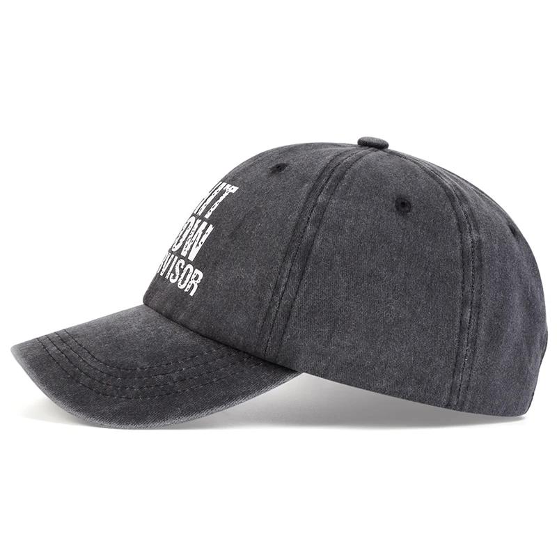 Unisex SHIT SHOW SUPERVISOR Print Wash Baseball Caps Spring and Autumn Outdoor Adjustable Casual Hats Sunscreen Hat Sports Cap